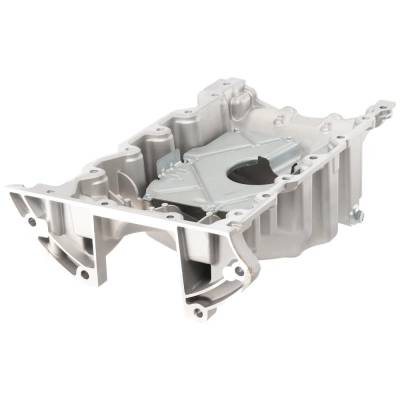Rareelectrical - New Aluminum Oil Pan Compatible With Ford Lincoln Flex Limited 6 Cyl 3.5L Mkx Black Label 6 Cyl 3.7L - Image 4