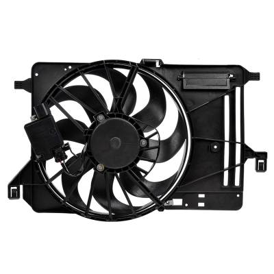 Rareelectrical - Radiator Cooling Fan Assembly Fits 2015-2018 Ford Focus 1.0L OEM Cv6z-8C607-L Cv6z8c607l Pa+Gf - Image 2