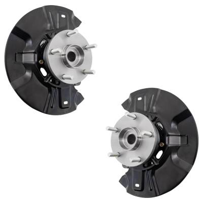 Rareelectrical - New Front Left And Front Right Knuckle Compatible With Toyota Matrix Xrs 4 Cyl 2.4L Matrix Xr 4 Cyl - Image 2