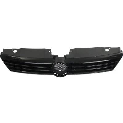 Rareelectrical - New Black Grille Assembly Compatible With Volkswagen Jetta S 5 Cyl 2.5L Jetta Highline Tdi 4 Cyl - Image 4