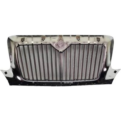 Rareelectrical - New Vertical Bar Grille Assembly Compatible With International 4300 Base 6 Cyl 7.6L 4400 Base 8 Cyl - Image 5