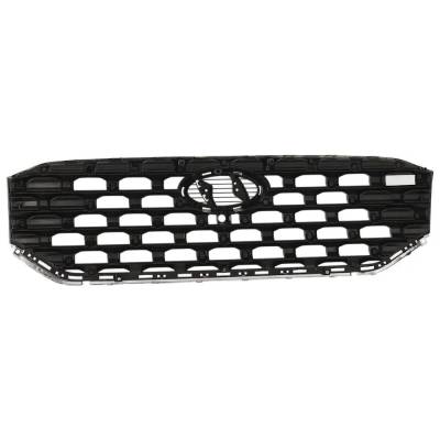 Rareelectrical - New Textured Black Grille Assembly Compatible With Hyundai Santa Fe Limited 4 Cyl 2.5L Santa Fe - Image 5