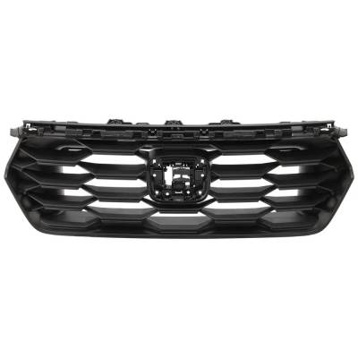 New Black Grille Assembly Compatible With Honda Pilot Sport 6 Cyl 3.5L Pilot Ex-L 6 Cyl 3.5L Pilot