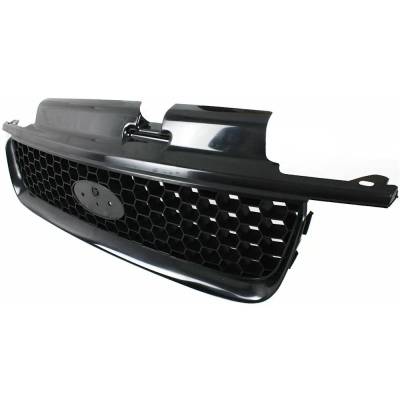 Rareelectrical - New Black Grille Assembly Compatible With Ford Escape Limited 6 Cyl 3.0L Escape Xls 4 Cyl 2.0L - Image 2