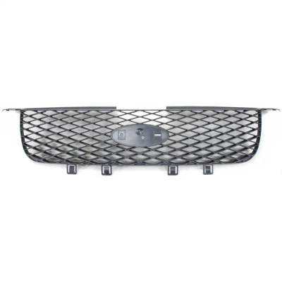 Rareelectrical - New Gray Grille Assembly Compatible With Ford Freestyle Limited 6 Cyl 3.0L Freestyle Se 6 Cyl 3.0L - Image 1