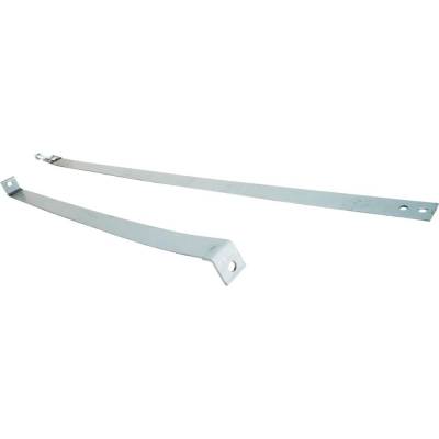 Rareelectrical - New Steel Fuel Tank Strap Compatible With Chevrolet Gmc Isuzu Hombre Xs 6 Cyl 4.3L Sonoma Sls 6 Cyl - Image 3