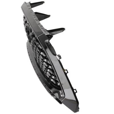 Rareelectrical - New Textured Gray Grille Assembly Compatible With Toyota Corolla Cross L 4 Cyl 2.0L Corolla Cross Le - Image 3