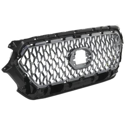 Rareelectrical - Chrome Grille Assembly Compatible With Toyota Tacoma Trd Sport 6 Cyl 3.5L Tacoma Trd Off-Road 6 Cyl - Image 4