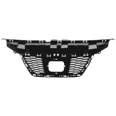 Rareelectrical - New Grille Assembly Compatible With Nissan Versa S 4 Cyl 1.6L Versa Sr 4 Cyl 1.6L Sv 2020-2022 By - Image 1
