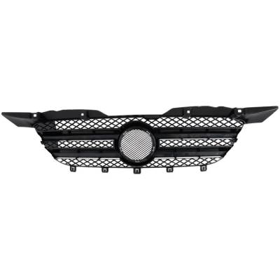 Rareelectrical - New Textured Black Grille Assembly Compatible With Mercedes Benz Sprinter 2500 Base 6 Cyl 3.0L - Image 4