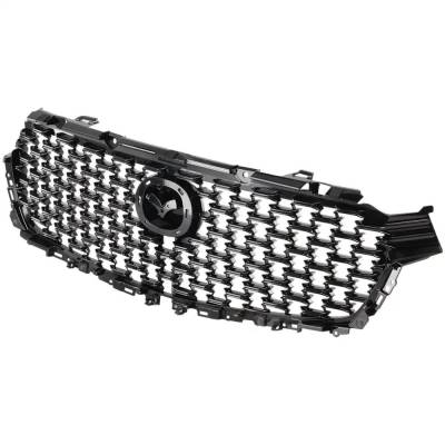 Rareelectrical - New Primed Grille Assembly Compatible With Mazda Cx-50 2.5 Turbo 4 Cyl 2.5L Cx-50 2.5 S 4 Cyl 2.5L - Image 2