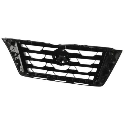 Rareelectrical - Painted Black Grille Assembly Compatible With Nissan Armada Sl 8 Cyl 5.6L 2021-2023 Ni1200328 - Image 5