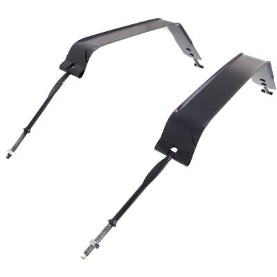 Rareelectrical - New Steel Fuel Tank Strap Compatible With Ford E-150 Chateau 8 Cyl 5.4L E-150 Econoline Club Wagon - Image 3