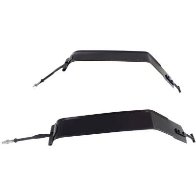 Rareelectrical - New Steel Fuel Tank Strap Compatible With Ford E-150 Econoline Club Wagon Xl 8 Cyl 4.6L E-350 Super - Image 4