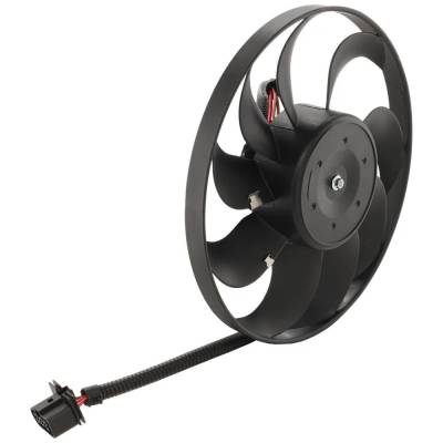 Rareelectrical - New Right Cooling Fan Assembly Compatible With Volkswagen Beetle Sport 4 Cyl 1.8L Golf Highline 5 - Image 3