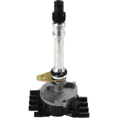 New 3-Prong Oval Distributor Compatible With Chevrolet K2500 Cheyenne 8 Cyl 5.7L C3500hd Base 8 Cyl