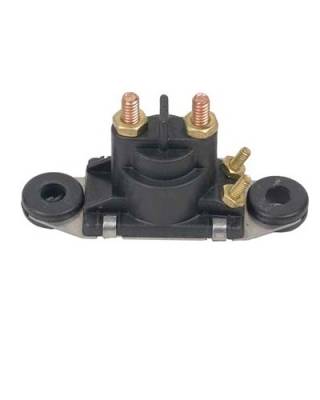 New 12 Volt 4 Terminal Solenoid Compatible With Omc Outboard 9.9-15 Hp 1993-2009 584580