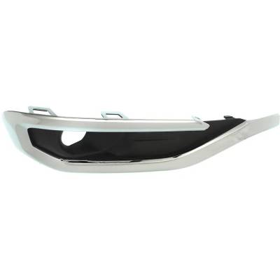 Rareelectrical - New Fog Light Trim Compatible With Gmc Acadia Sle 6 Cyl 3.6L Acadia Sl 4 Cyl 2.5L Slt 4 2.5L Sle - Image 4