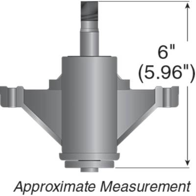 Rareelectrical - Spindle Assembly Compatible With Toro Timecutter Z380 Zd380 38In 74301 74402 74419 74432 Long Shaft - Image 3