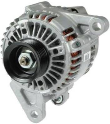 Alternator 117 Amp External Regulator Compatible With 2001-2006 Jeep Tj Wrangler 4.0L Powertech I6