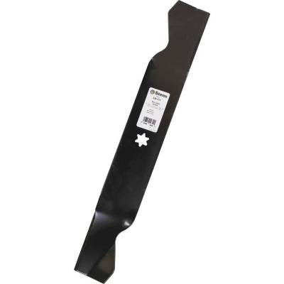 Rareelectrical - Hi-Lift Blade 21-3/16 In 6 Pack 6 Pt Star Hole 3 In Wide Compatible With Troy-Bilt Pony Bronco Cub - Image 3