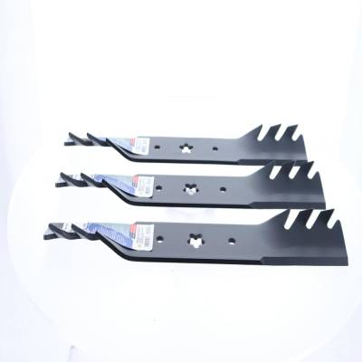 Rareelectrical - Toothed Blade Compatible With Craftsman Husqvarna Yth24k48 Yth2248 Gth2448t Yta24v48 Poulan Pro Ayp - Image 5