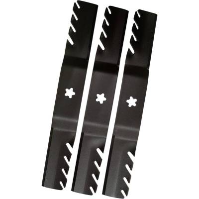 Rareelectrical - Toothed Blade Compatible With Craftsman Husqvarna Yth26v54 Gth2654t Z254f Mz54 Lgt2554 Poulan Pro - Image 6