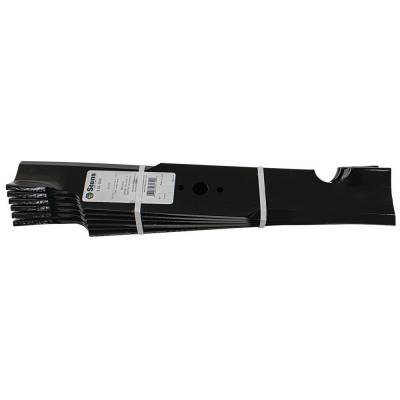 Rareelectrical - 16-1/4 In Notched Air-Lift Mower Blade Shop Pack Of 6 Heavy Duty Compatible With Exmark Bobcat - Image 2