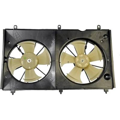 RAREELECTRICAL - New Dual Cooling Fan Assembly Compatible With Honda Accord Se 4 Cyl 2.4L Accord Ex-L 4 Cyl 2.4L Ex - Image 2