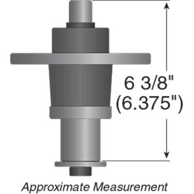 Rareelectrical - Cast Iron Spindle Assembly Compatible With Hustler Z Super Z Atz 52 60 72 Inch Mmz Deck Mower - Image 4