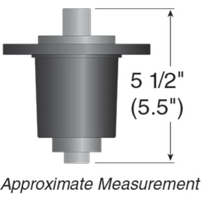 Rareelectrical - Zero Turn Mower Spindle Assembly Compatible With Zt200 Zt220d Zt223lc Zt225 Zt228efi 52 61 72 Inch - Image 2