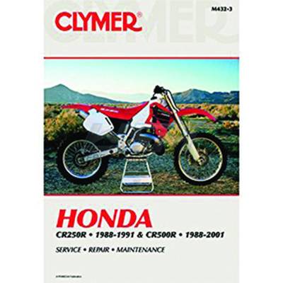 New Service Manual Compatible With Honda Cr 500 Hp Cr 250 Hp By M432-3