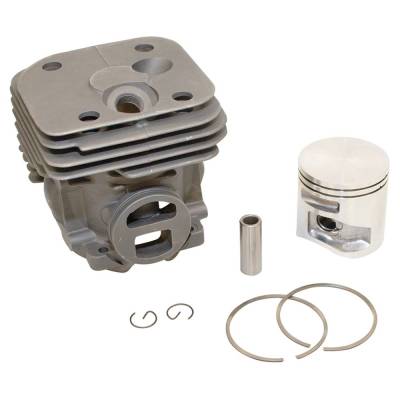 50Mm Cylinder Piston Assembly Kit With Ring Pin And Circlips Compatible With Husqvarna 372Xp X-Torq