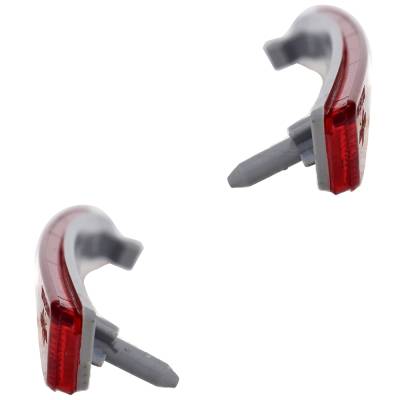Rareelectrical - New Pair Of Reflector Lights Compatible With Ford 2018 2019 2020 2021 2022 2023 2024 By Part Numbers - Image 1
