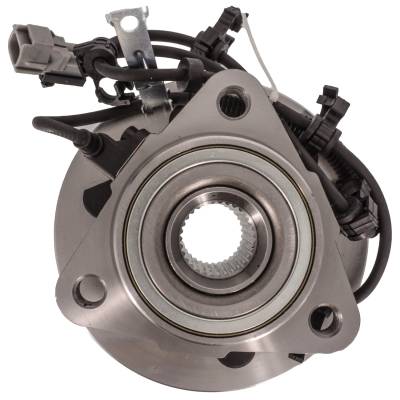 Rareelectrical - Front Hub Bearing Assembly Compatible With 1997-2004 Dodge Durango 3-Lug Abs 515008 Bolt-On Direct - Image 4