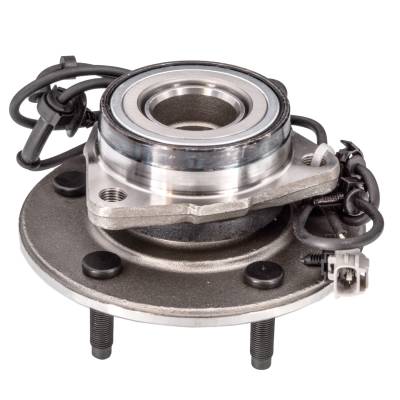 Rareelectrical - Front Hub Bearing Assembly Compatible With 2000-2001 Dodge Ram 1500 3-Lug Abs 515039 Bolt-On Direct - Image 2