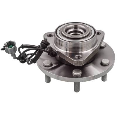 Rareelectrical - Front Hub Bearing Assembly Compatible With 2004-2007 Nissan Pathfinder Armada Titan 6-Lug Abs - Image 2