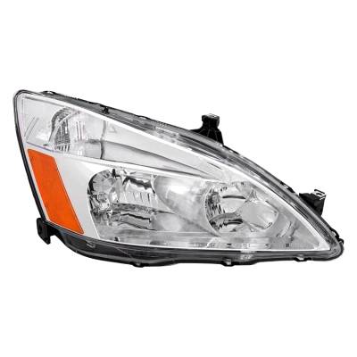 New Right Headlight Compatible With Honda Accord Ex Lx Coupe 2003-2007 By Part Number 33101-Sda-A01