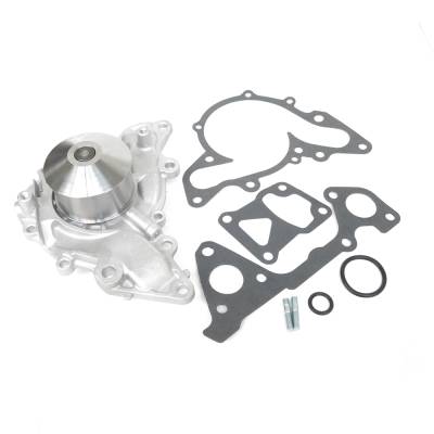 Rareelectrical - New Water Pump Compatible With Mitsubishi Montero Montero Sport 3.0L 3.5L V6 1995-2004 Metal - Image 4