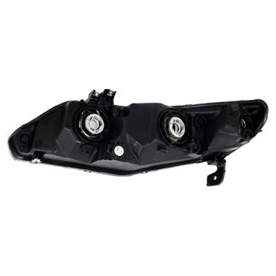 Rareelectrical - New Passengers Halogen Headlight Compatible With Honda Civic Dx Sedan 2006-2008 By Part Number - Image 2