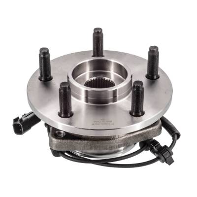 Rareelectrical - Front Hub Bearing Assembly Compatible With 2007-2010 Jeep Wrangler 5-Lug Abs 513272 Bolt-On Direct - Image 2