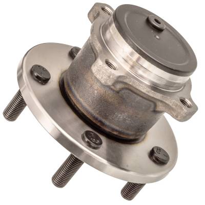 Rear Hub Bearing Assembly Compatible With 2004-2008 Mazda 3 5-Lug Without Abs 512348 Bolt-On Direct