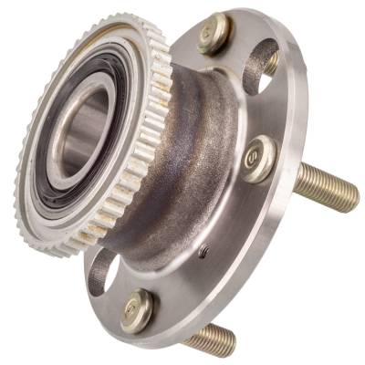 Rear Hub Bearing Assembly Compatible With 1987-1990 Acura Legend 4-Lug Without Abs 513049 Bolt-On