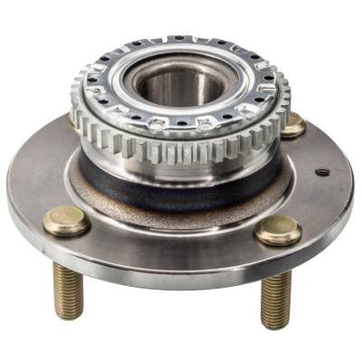 Rareelectrical - Rear Hub Bearing Assembly Compatible With 2001-2009 Hyundai Elantra Kia Spectra Spectra5 4-Lug Abs - Image 2