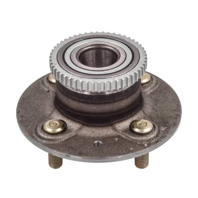 Rareelectrical - Rear Hub Bearing Assembly Compatible With 2002-2003 Honda Civic 4-Lug Abs 512258 Bolt-On Direct Fit - Image 2