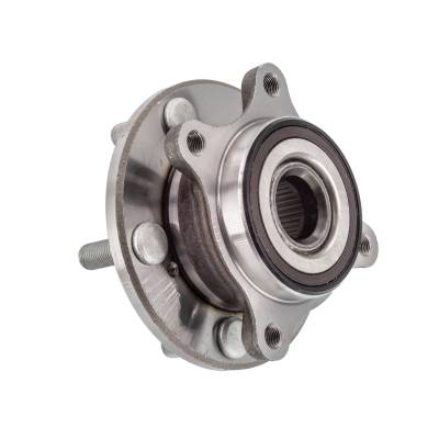 Front Hub Bearing Assembly Compatible With 2005-2012 Acura Rl 5-Lug Abs 513252 Bolt-On Direct Fit