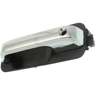 Rareelectrical - Front Driver Side Exterior Door Handle Compatible With 2015-2022 Ford F-150 Chrome Lever With Black - Image 3