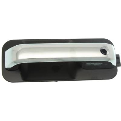 Rareelectrical - Front Driver Side Exterior Door Handle Compatible With 2015-2022 Ford F-150 Chrome Lever With Black - Image 4