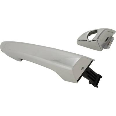 Rareelectrical - Front Left (Driver Side) Exterior Door Handle Compatible With 2015-2019 Hyundai Sonata Chrome With - Image 2
