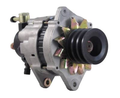 Rareelectrical - New 24V Alternator Compatible With Isuzu Npr Nkr Elf 4Hf1 4Hg1 Engine 8-97300-350-0 8-97300-350 - Image 1